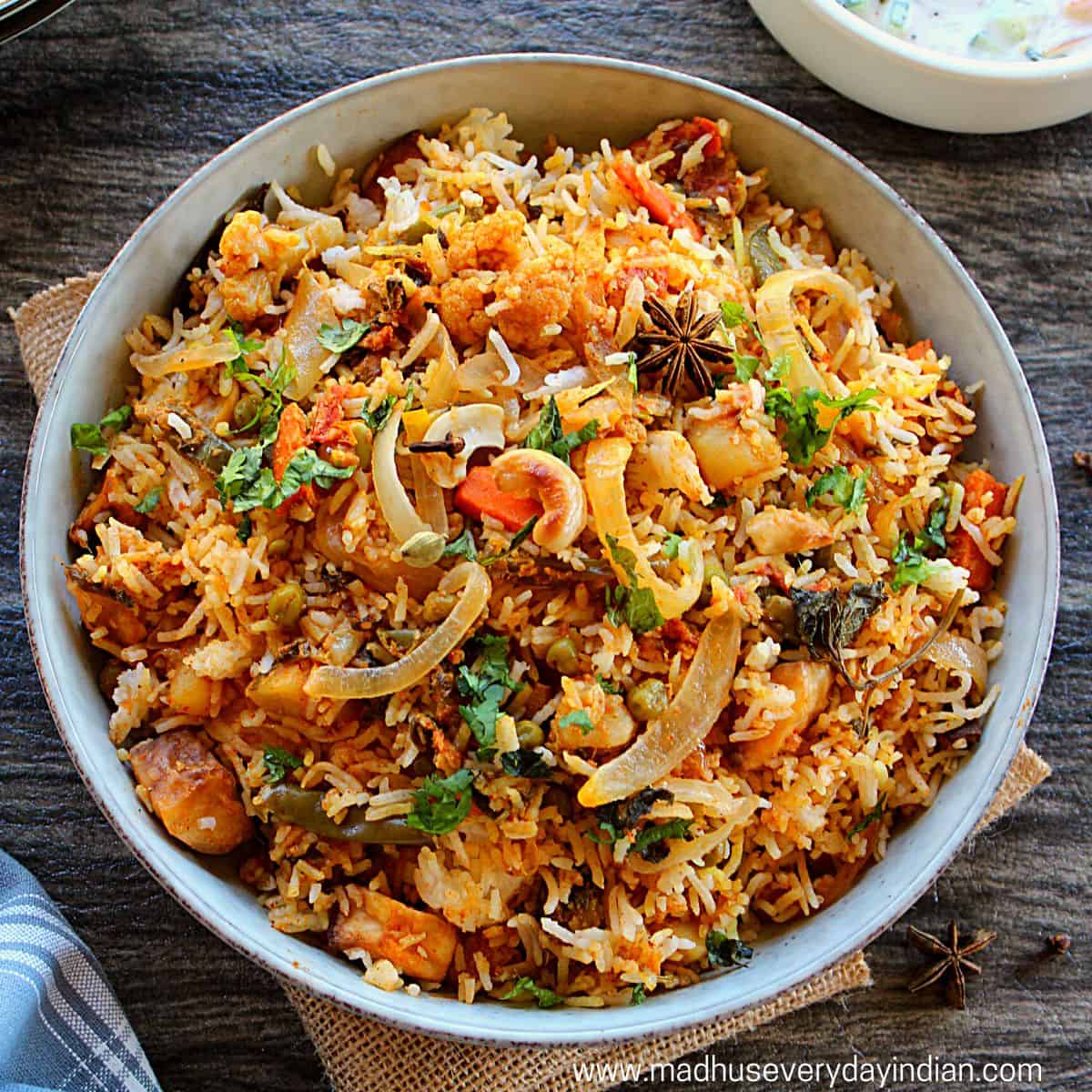 Veg Biryani mini