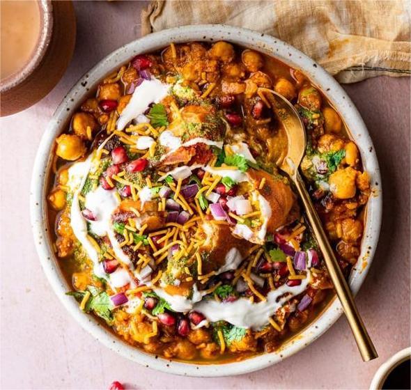 Samosa chaat